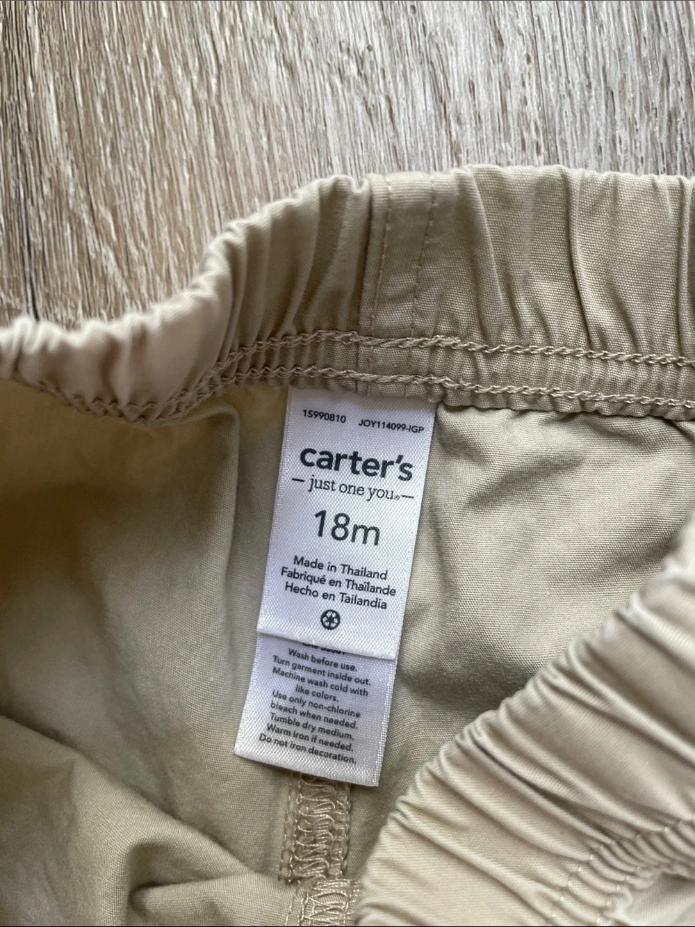 Carter’s cotton shorts size 18 months